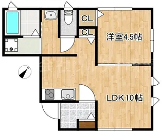 神奈川県横浜市鶴見区生麦5【アパート】の間取り