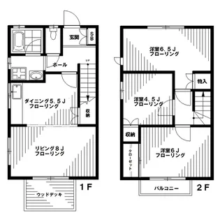 東京都武蔵野市吉祥寺南町3【一戸建】の間取り