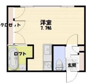カラクムアチェリア【1階】の間取り