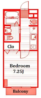 ヴェルデュール市ヶ尾【1階】の間取り