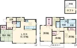 東京都三鷹市井の頭1【一戸建】の間取り