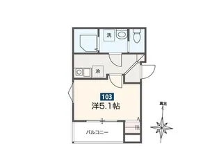 MST相武台前【2階】の間取り