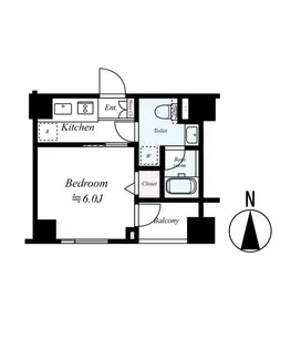 東京都新宿区下落合4【マンション】の間取り