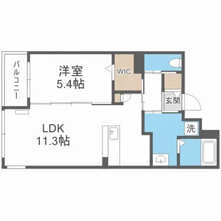 プリメゾン平尾【2階】の間取り