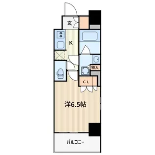 HF川口駅前レジデンス【2階】の間取り