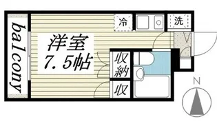 メゾン・ド・ポエート【4階】の間取り