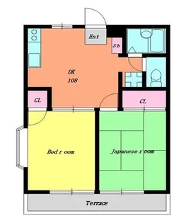 ビラ・ボルベルク【1階】の間取り