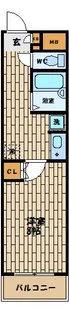プレステル福島【9階】の間取り