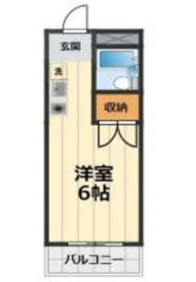 ラフォルテ生田【2階】の間取り