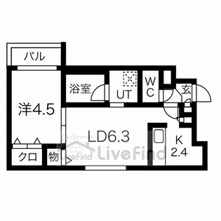 Bloom f coast【1階】の間取り