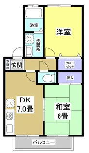 アルカディア【1階】の間取り