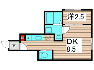 ラグラス【1階】の間取り