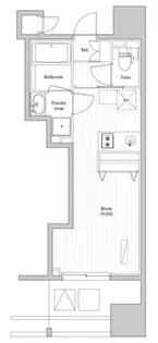 TOPAZ本厚木【8階】の間取り