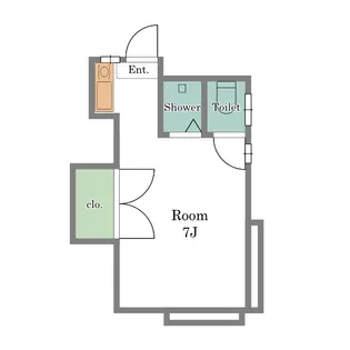 パンセB【1階】の間取り