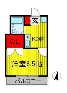 ピアハイツ(木下)【2階】の間取り