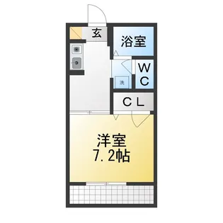 ラグーナヒル【1階】の間取り