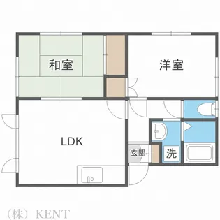 レジデンス・モンローゼB棟【2階】の間取り