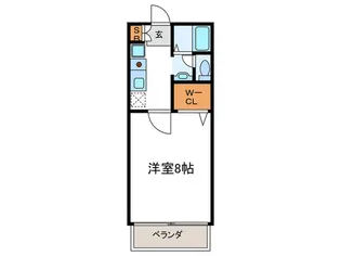 メゾン桂【1階】の間取り