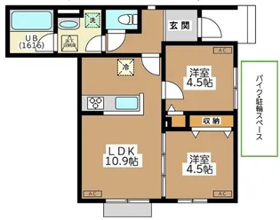 (仮称)ESTELL【1階】の間取り
