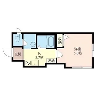 エスポワール【1階】の間取り