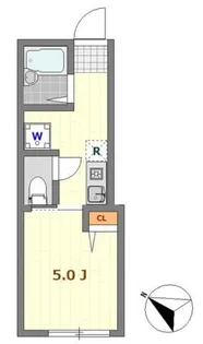 ロイヤルブルーゲート五反野【3階】の間取り