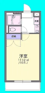 フォンティーヌ【2階】の間取り
