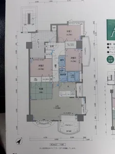 グランドパレスプラージュ壇の浦【8階】の間取り