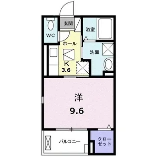 GRANDE MUKAI VI【1階】の間取り