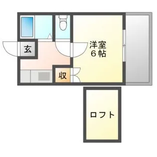 スイート関【2階】の間取り