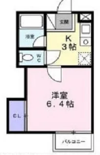 グレースコーポ【2階】の間取り