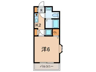 花岡ビル【3階】の間取り