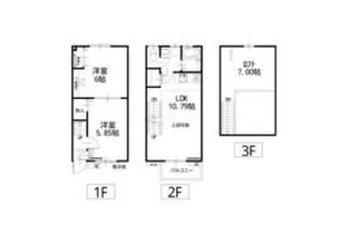 Bull house【1階】の間取り