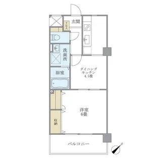 ベルメゾン瑞江【3階】の間取り