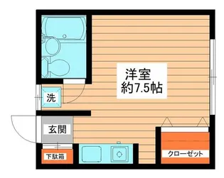 ぺルレシュロス PartVII【2階】の間取り