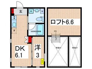 Comfair菊川【5階】の間取り