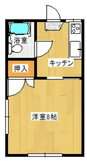 ハイムチェリー【2階】の間取り