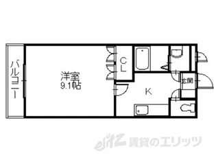 マコズ・アベニュー【1階】の間取り