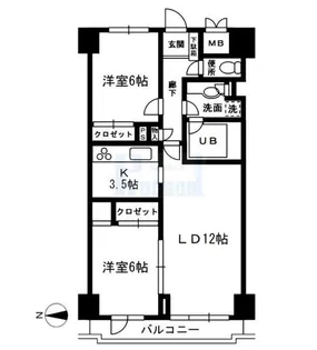 レジディア目白【8階】の間取り