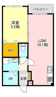 プラザ【2階】の間取り
