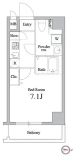 グランパーク町屋【2階】の間取り