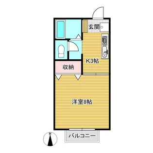 ヴェルドール【2階】の間取り