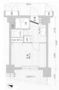 ロアール御茶ノ水順天堂大学前【2階】の間取り