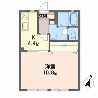 メイプルハウス【1階】の間取り