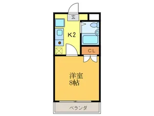 ヌーボ静市【1階】の間取り