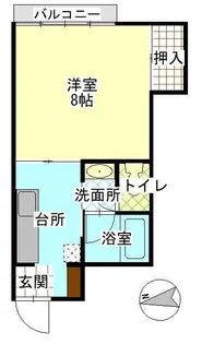 イン・プロムナード【1階】の間取り