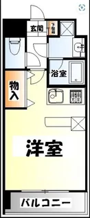 アーバンフラッツ小田原【2階】の間取り