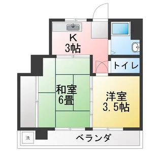 近藤一芳ビル【4階】の間取り