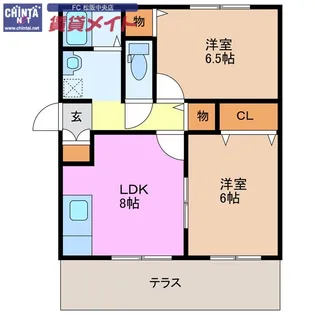 和み A【1階】の間取り