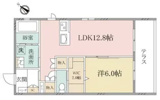 (シニア限定)ヘーベルヴィレッジ原町田~ヴィレッジすくね~【3階】の間取り
