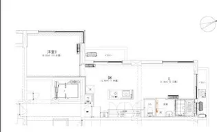 榎アパートメント【4階】の間取り